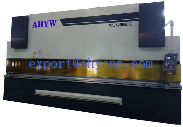 AHWY Yawei 250T6M sheet metal bending machines china manufactures
